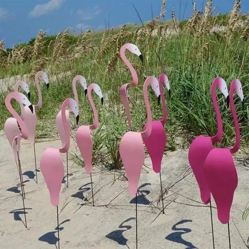 Vrolijke Flamingo Tuindecoratie